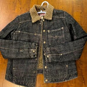 Heavy 100% cotton Canadian made denim jacket